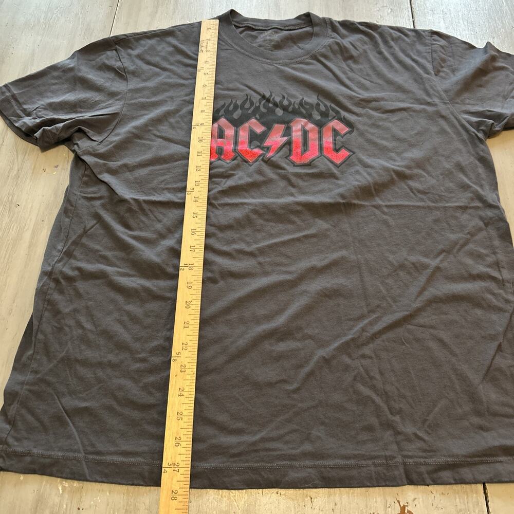Kiss Pink Floyd AC/DC Band T Shirt Lot of 3 Gray Tie Dye Sz XL 1X Grunge - Picture 6 of 9